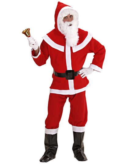 Kompletan kostim Djeda Mraza s obrvama i bradom za muškarce