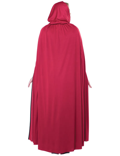 Gothic Red Hacking Velika žena Red Chaperon kostim