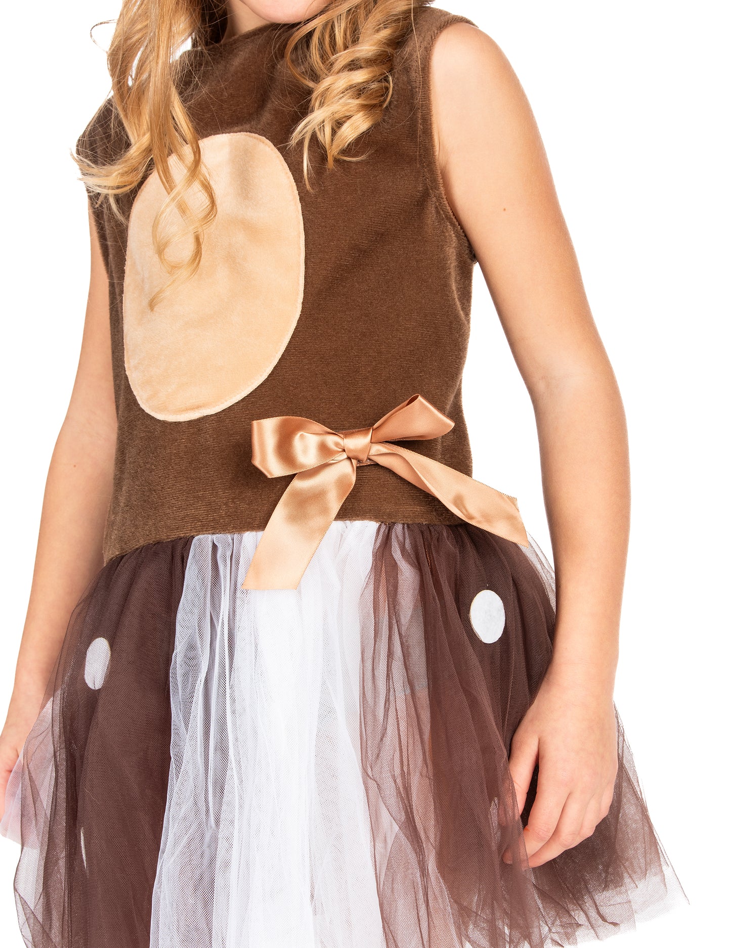 Mala prerušena jelena tutu djevojka