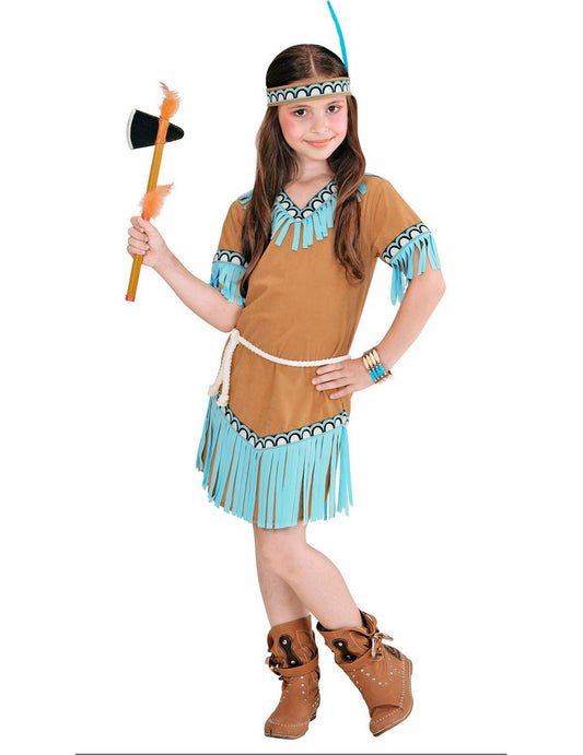 Hache accessoire tenue avec le déguisement petite indienne