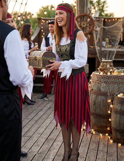 Gipsy žena Piratski kostim