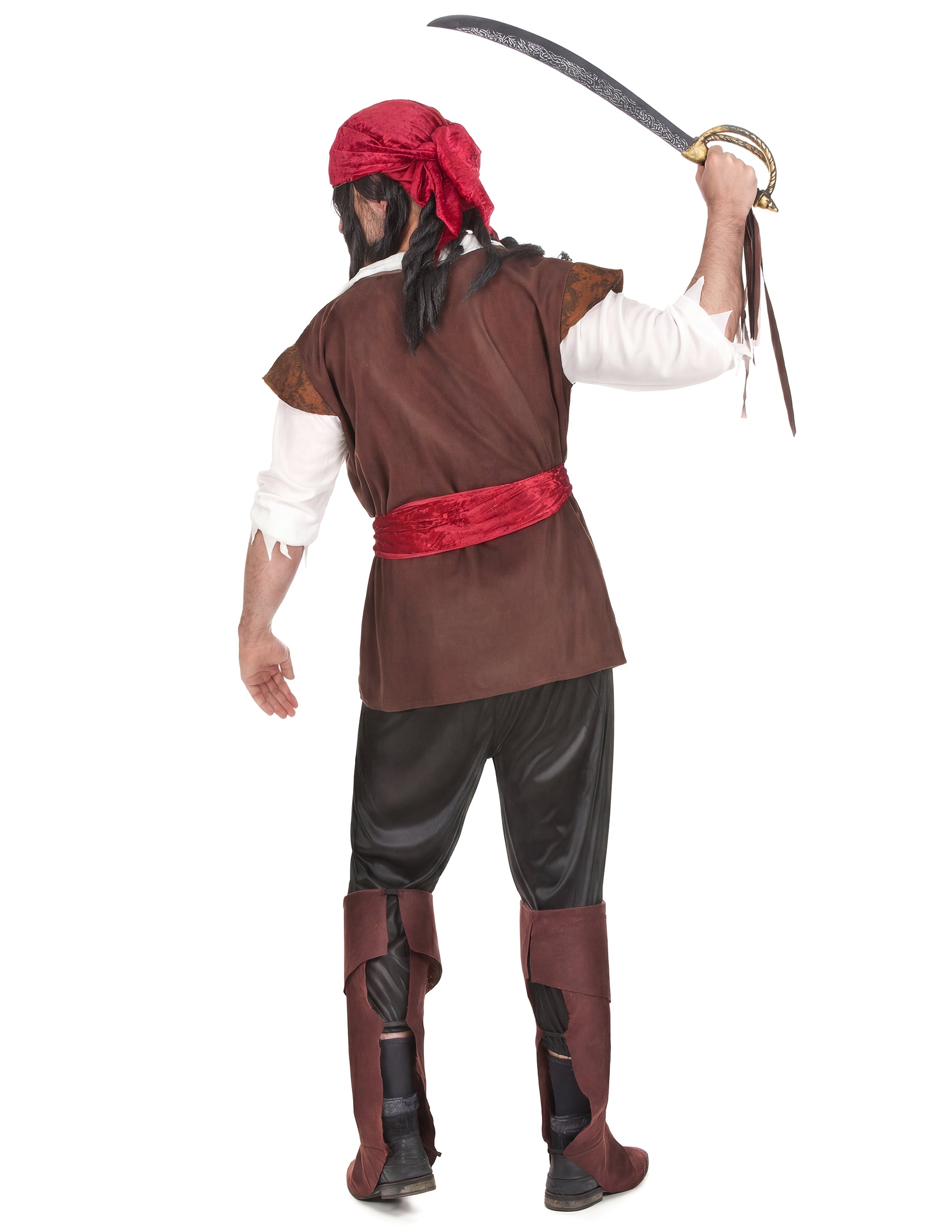 Pogled straga s mačem dizajna pirata za muškarce