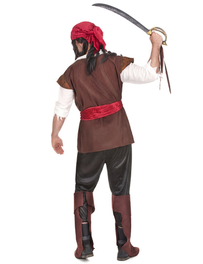 Pogled straga s mačem dizajna pirata za muškarce