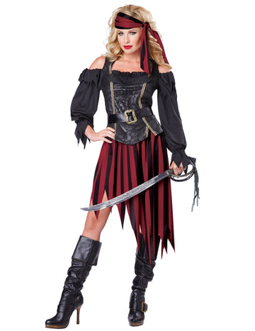 Ženski buntovni gusarski kostim