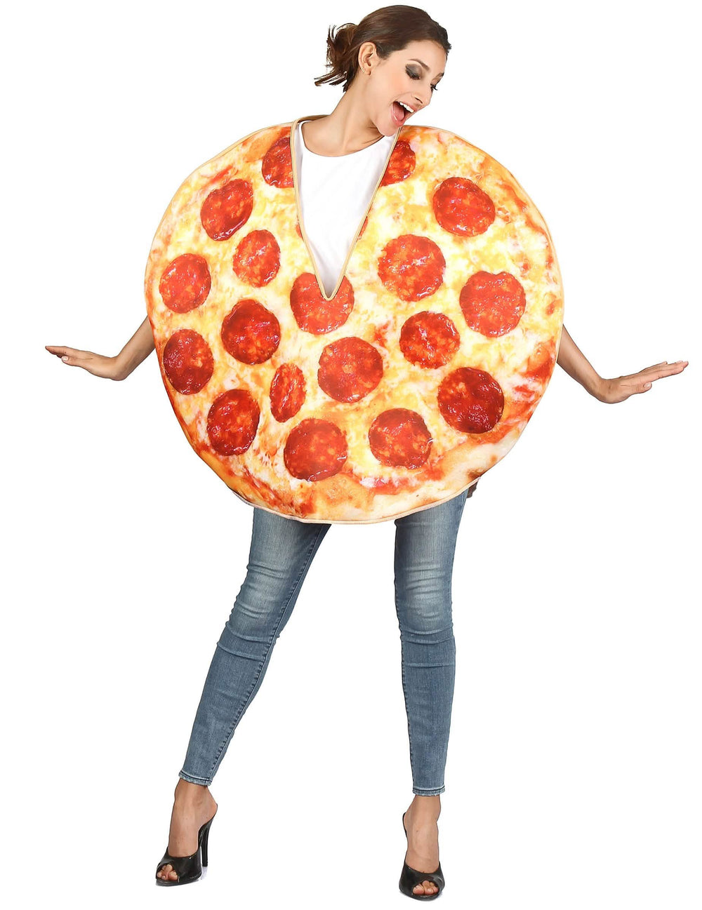 Kostim za odrasli pizzu s feferonima