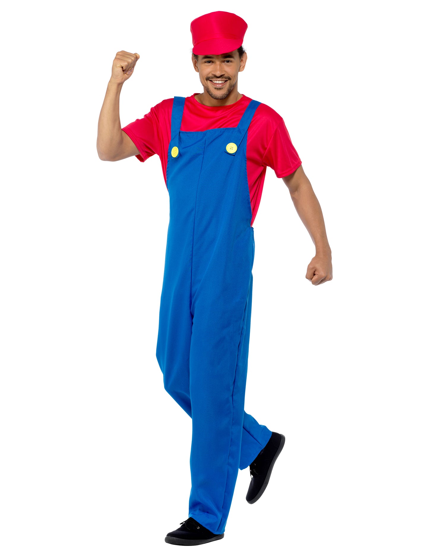 Muški crveni vodoinstalater kostim