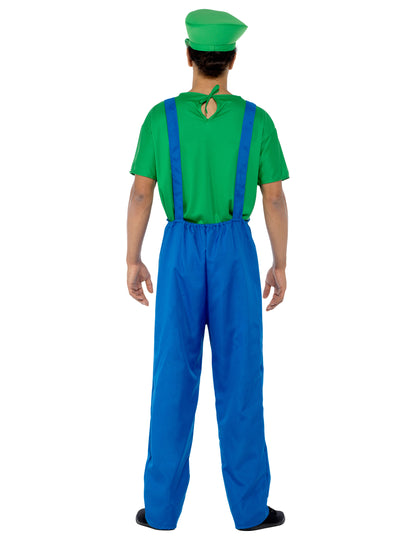 Muški zeleni vodoinstalater kostim
