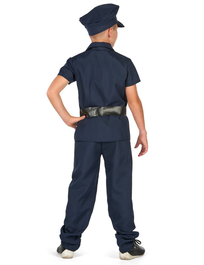 Dječji policijski kostim kratkih rukava
