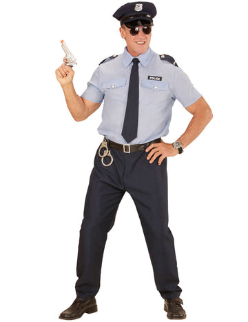 Muški plavi policijski kostim
