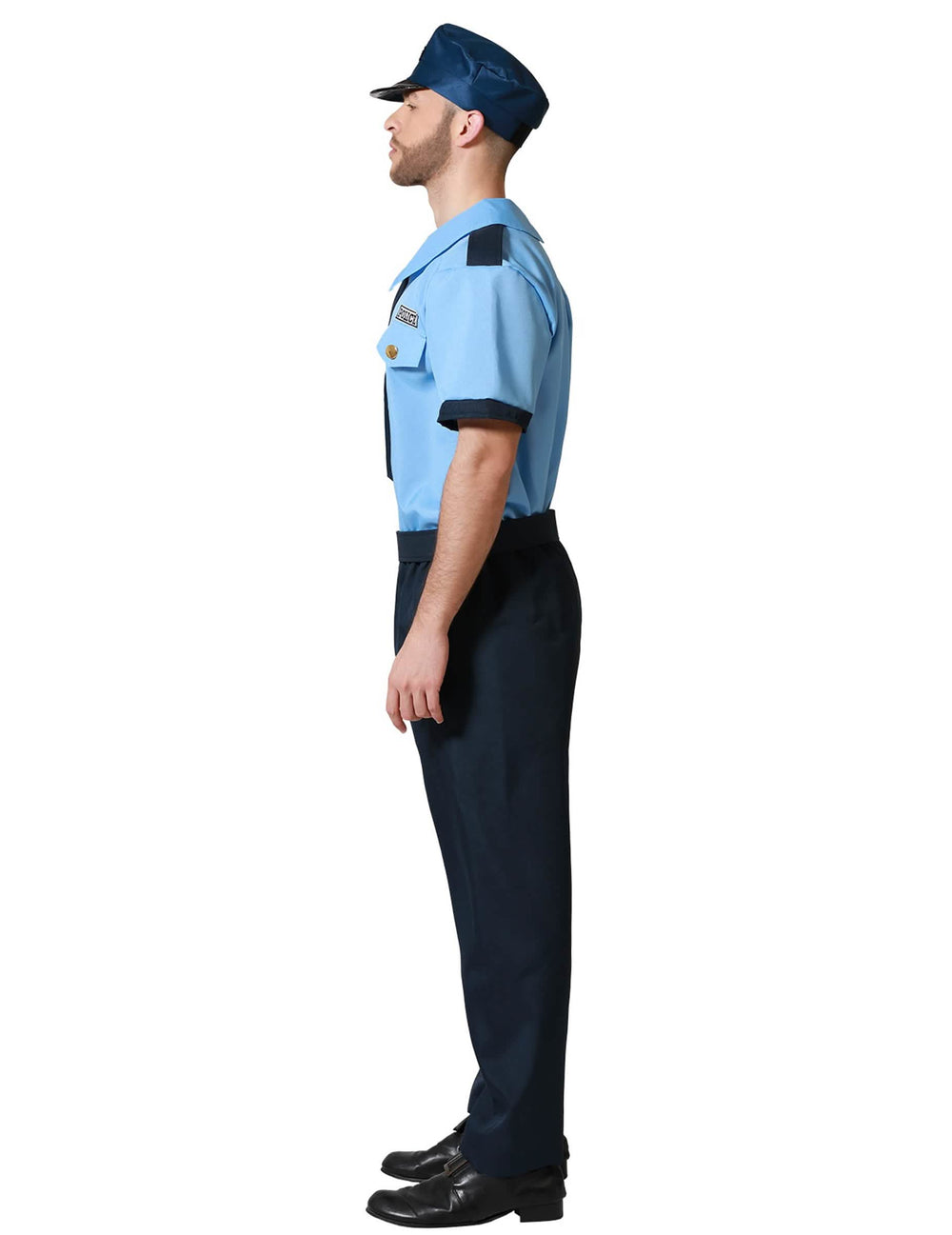 Profilni prikaz policijskog kostima