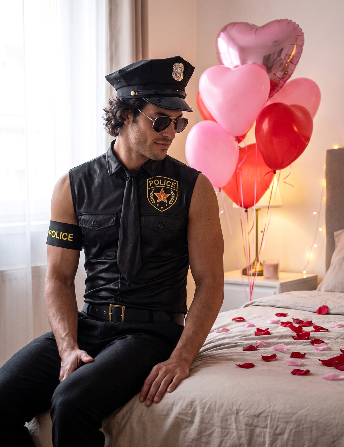 Seksi muški policijski kostim