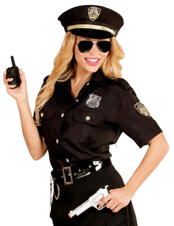 Crna policijska kostim žena