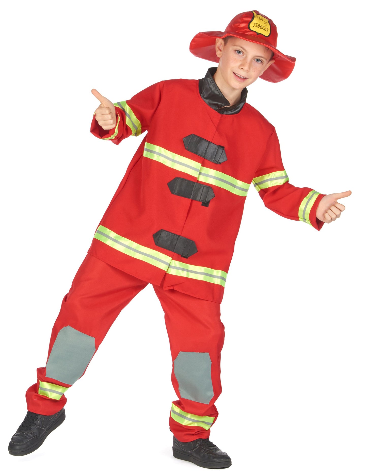 Dječji crveni vatrogasac kostim