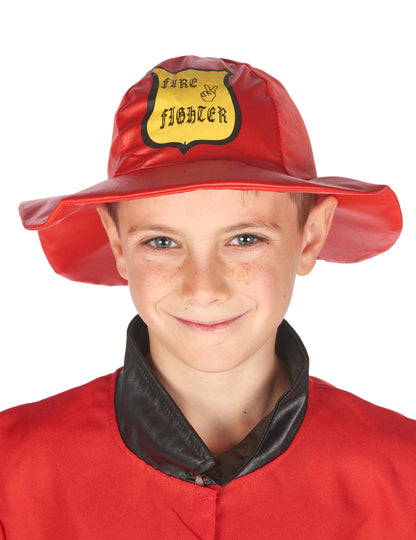 Dječji crveni vatrogasac kostim