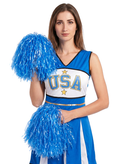 Pompom Girl USA Blue Woman kostim
