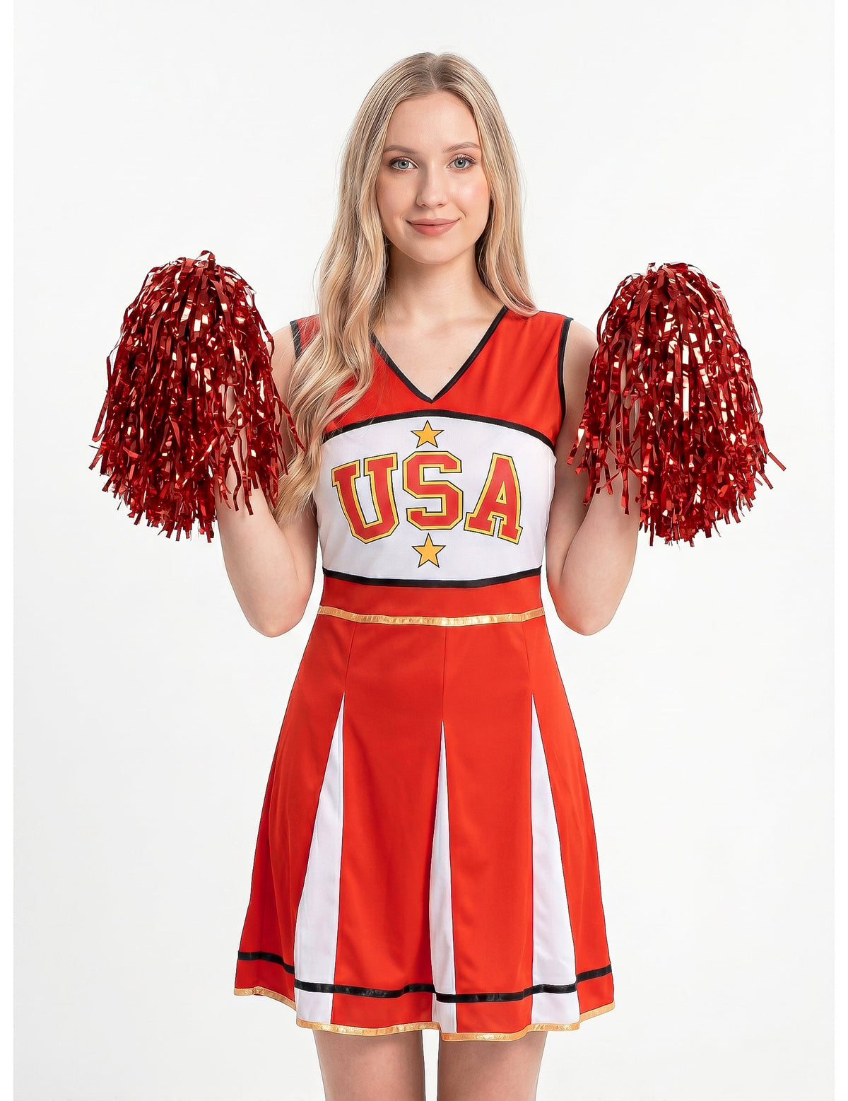 Pompom Girl USA Crvena žena kostim