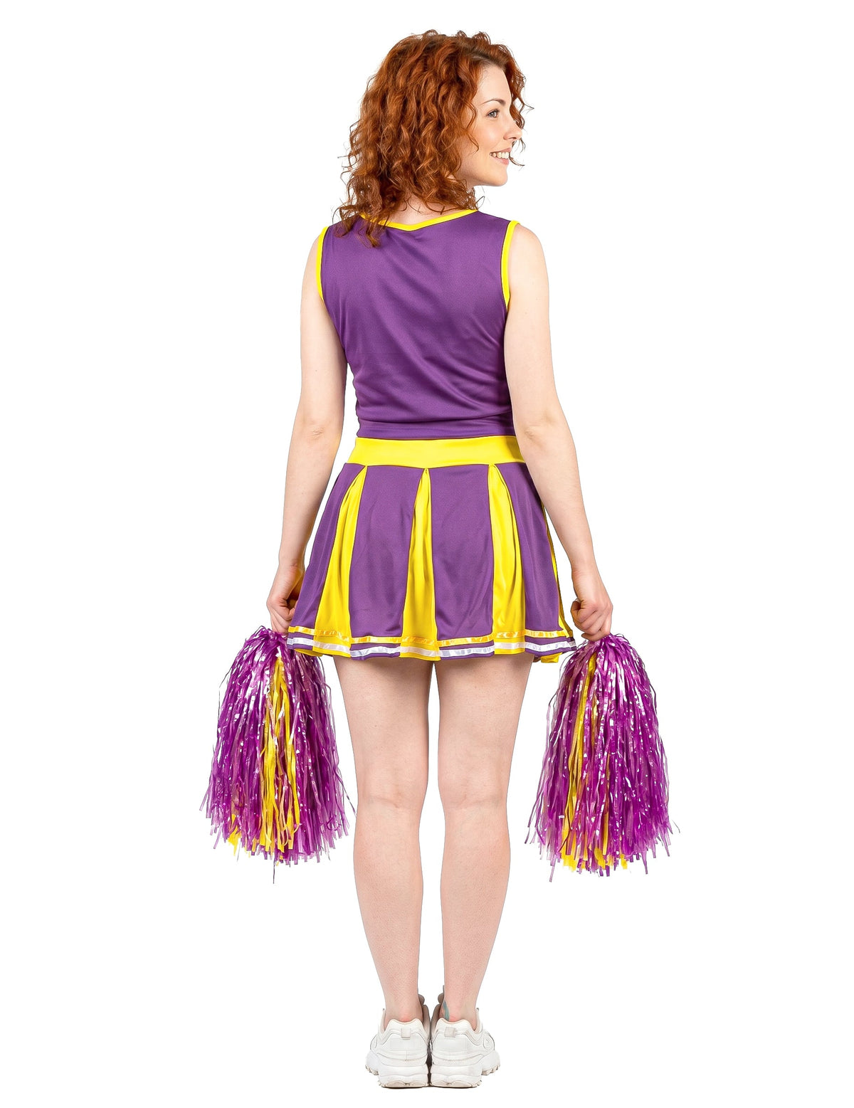 Pompom Girl USA Violet i Yellow Woman kostim