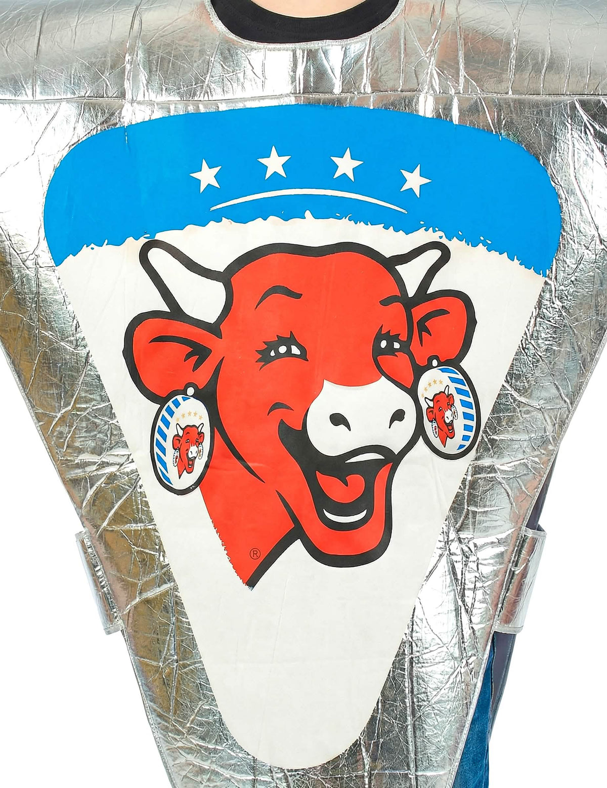 Krupni plan na logo maske Vache qui rit