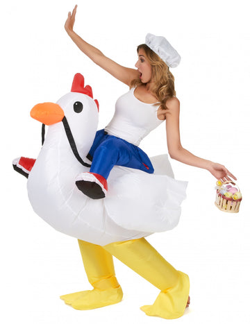 Pileća kostim na napuhavanje odraslih
