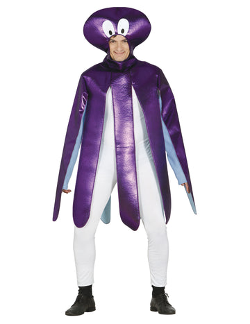 Kostim za odrasle ljubičaste hobotnice