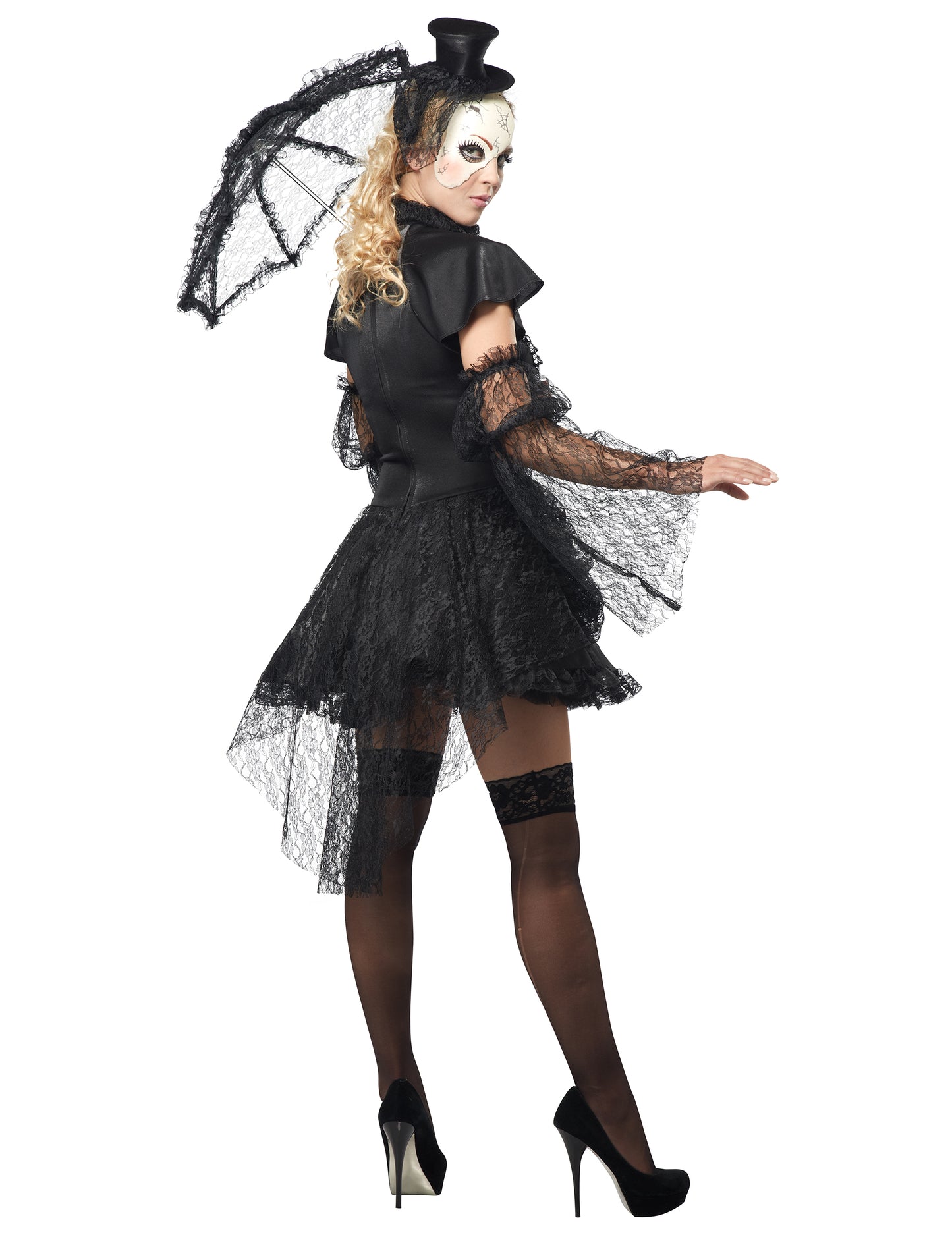 Halloween ženska gotička lutka prerušava se