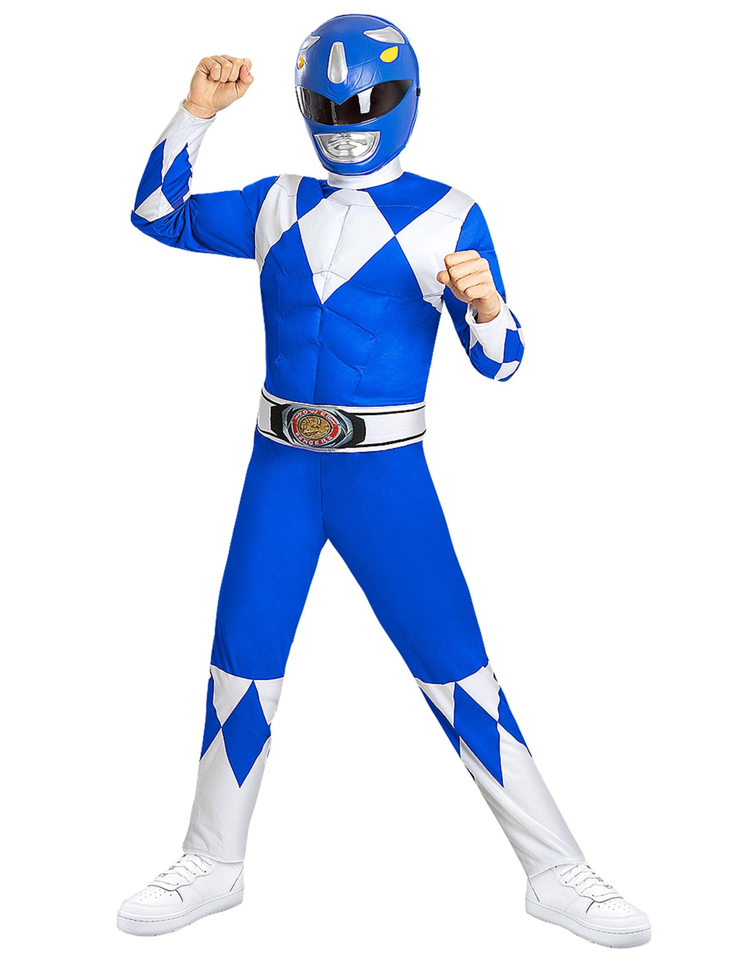 Mišićavi plavi kostim Power Ranger za djecu