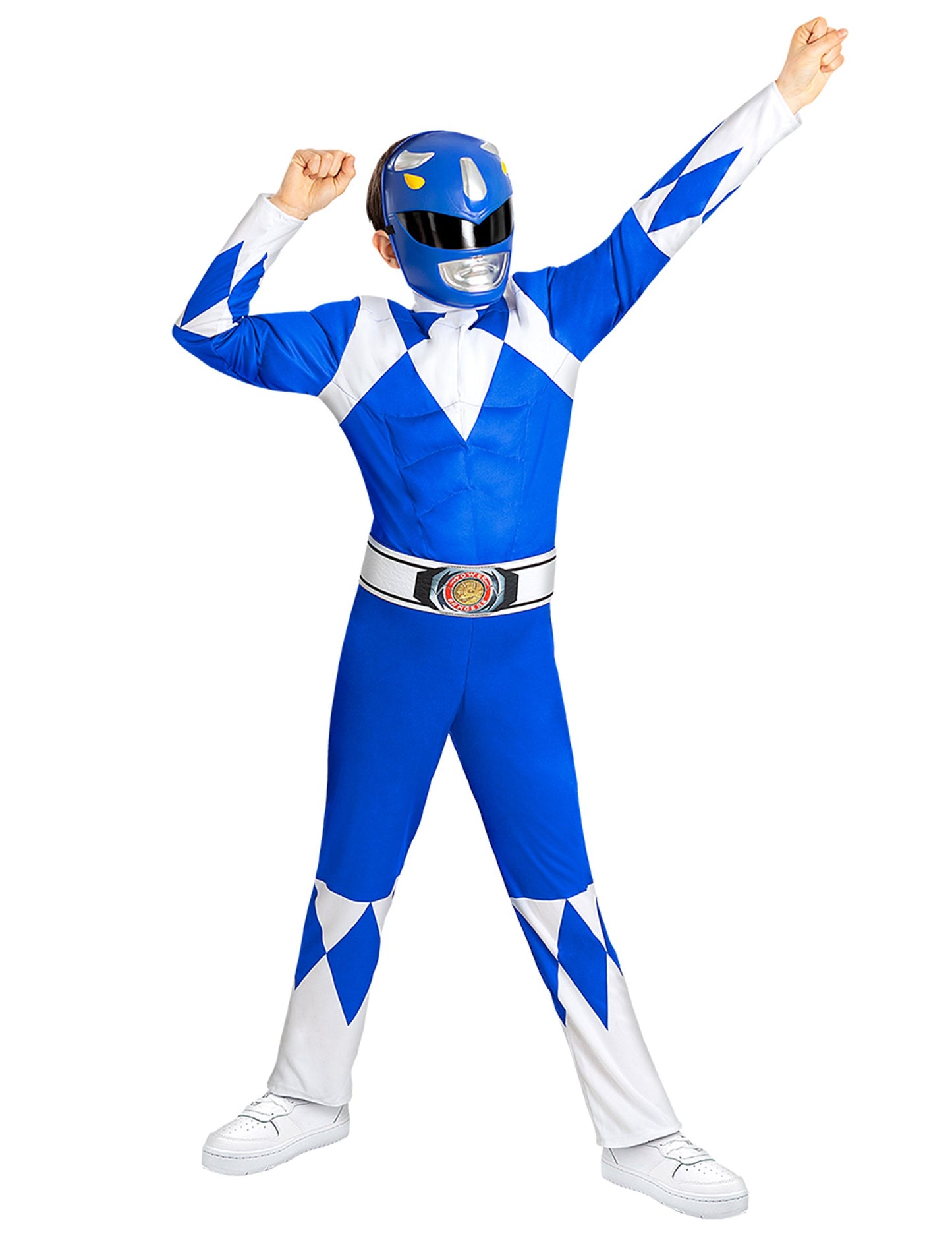 Mišićavi plavi kostim Power Ranger za djecu