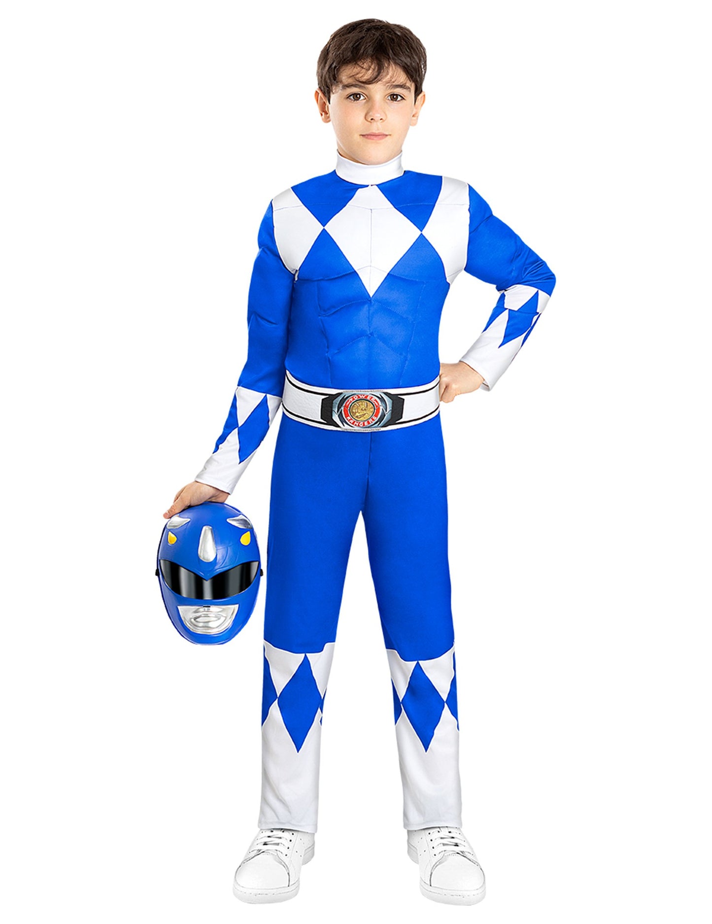 Mišićavi plavi kostim Power Ranger za djecu