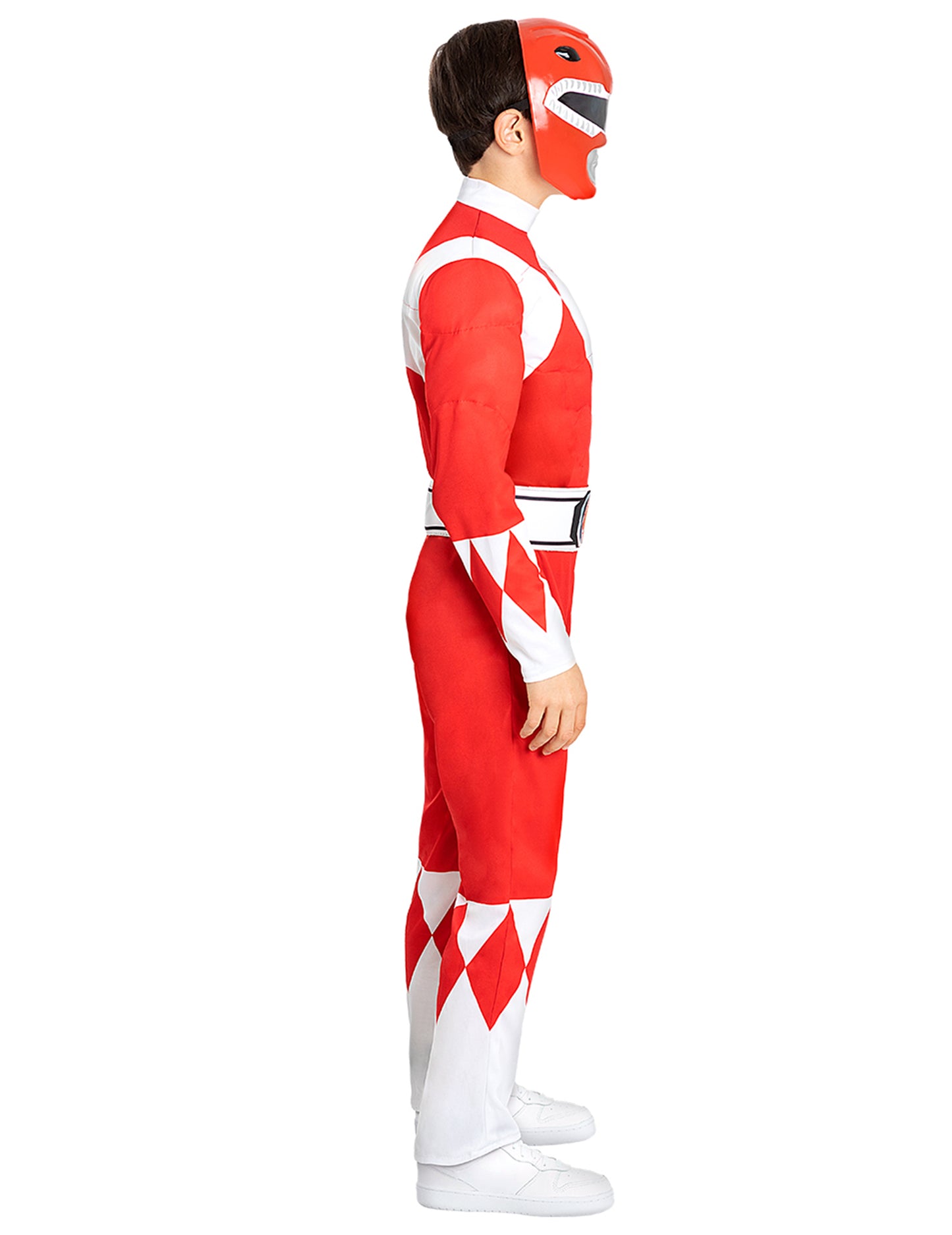 Mišićavi crveni kostim Power Ranger za djecu