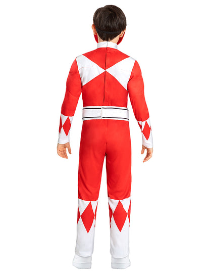 Mišićavi crveni kostim Power Ranger za djecu