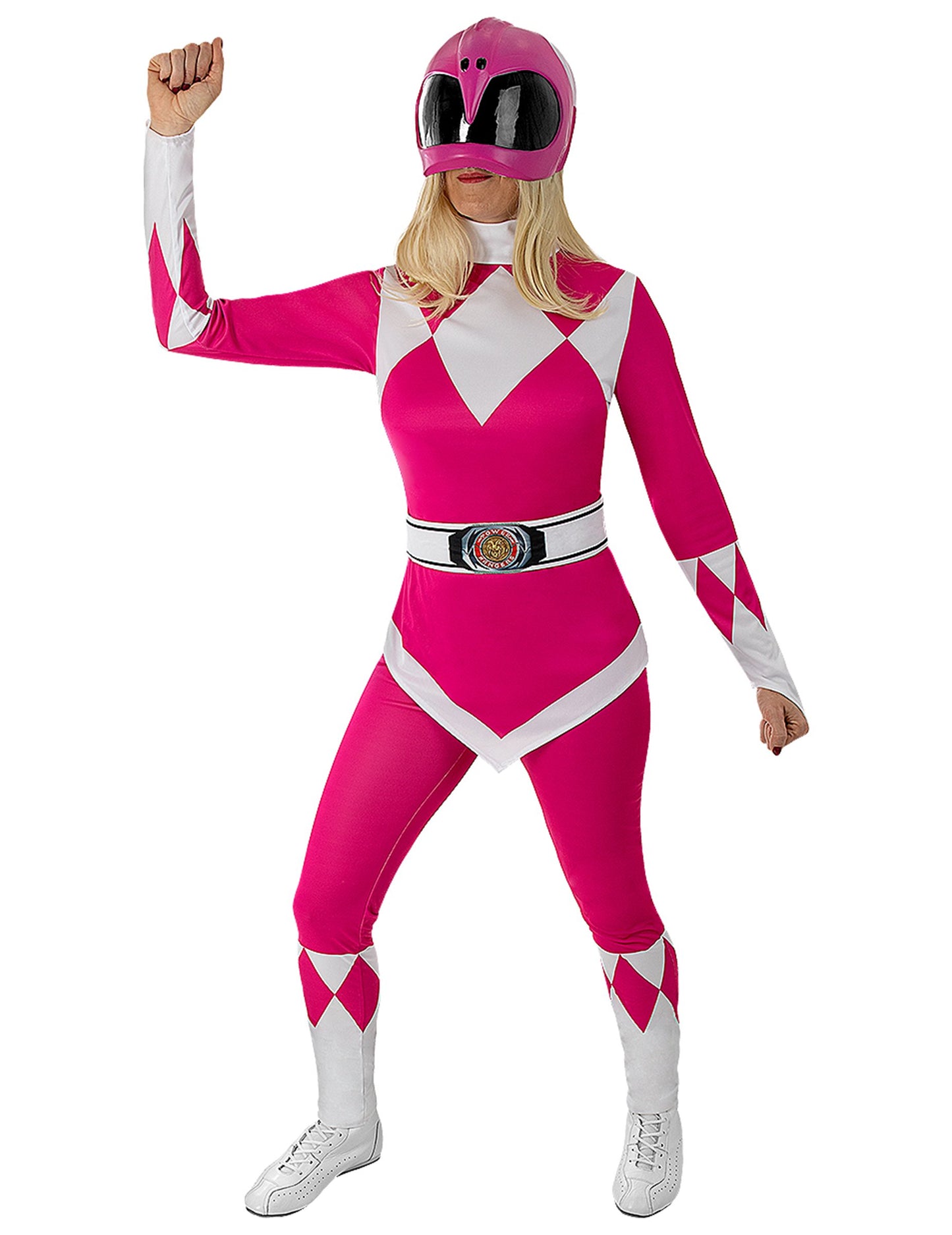 Odrasli ružičasti kostim Power Ranger