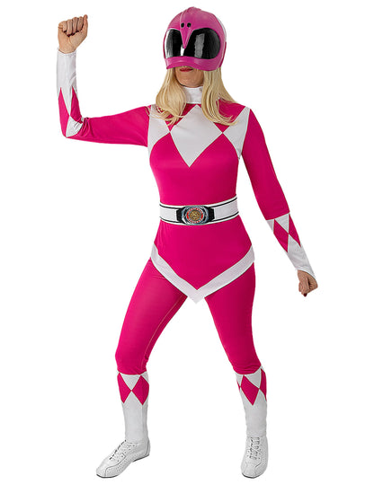 Odrasli ružičasti kostim Power Ranger