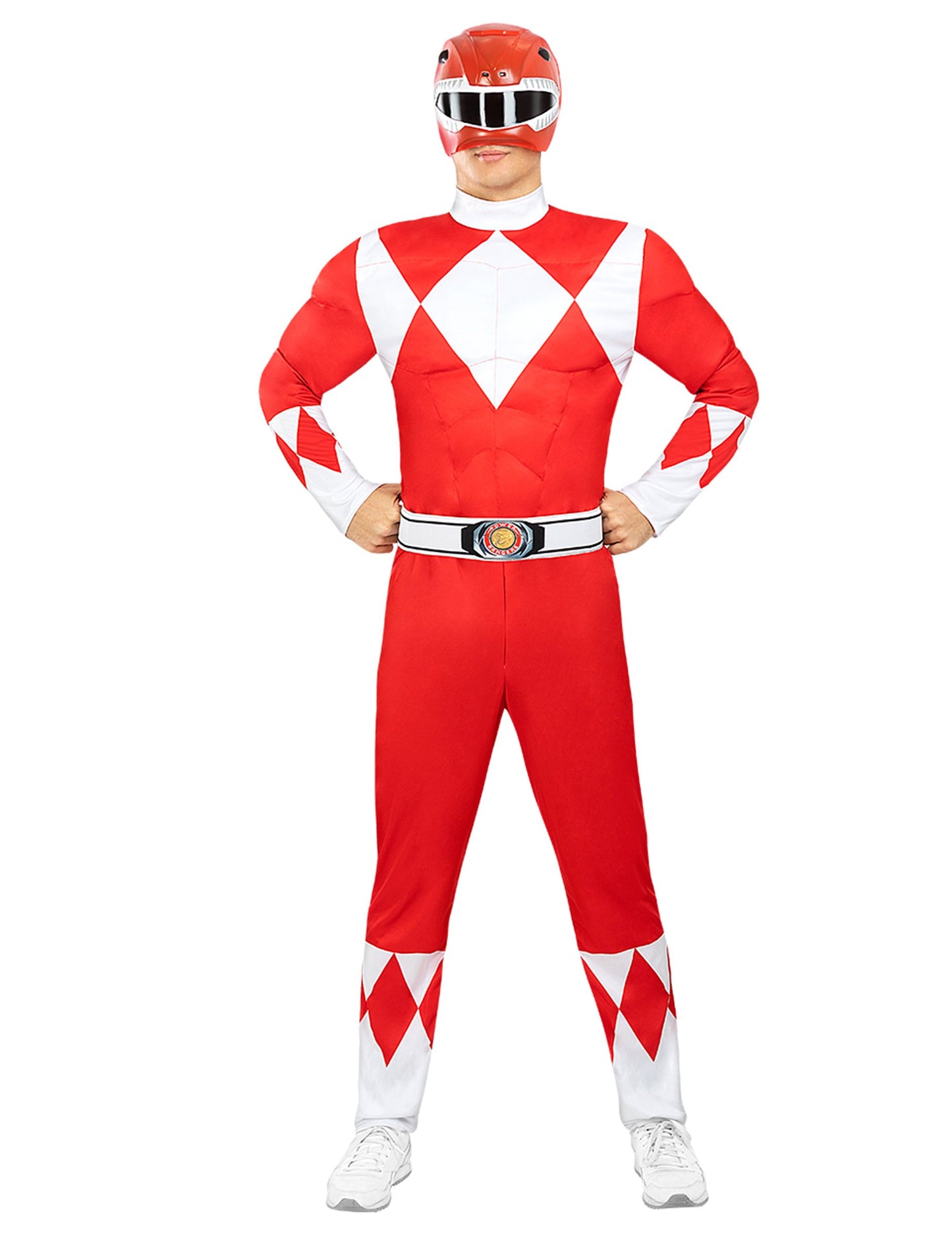 Crveni kostim Power Rangera za odrasle