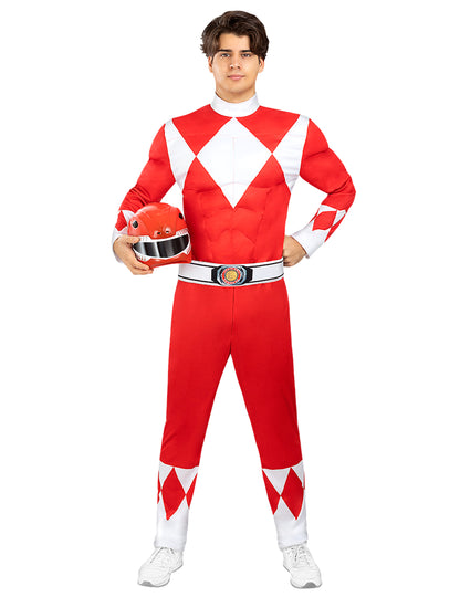 Crveni kostim Power Rangera za odrasle