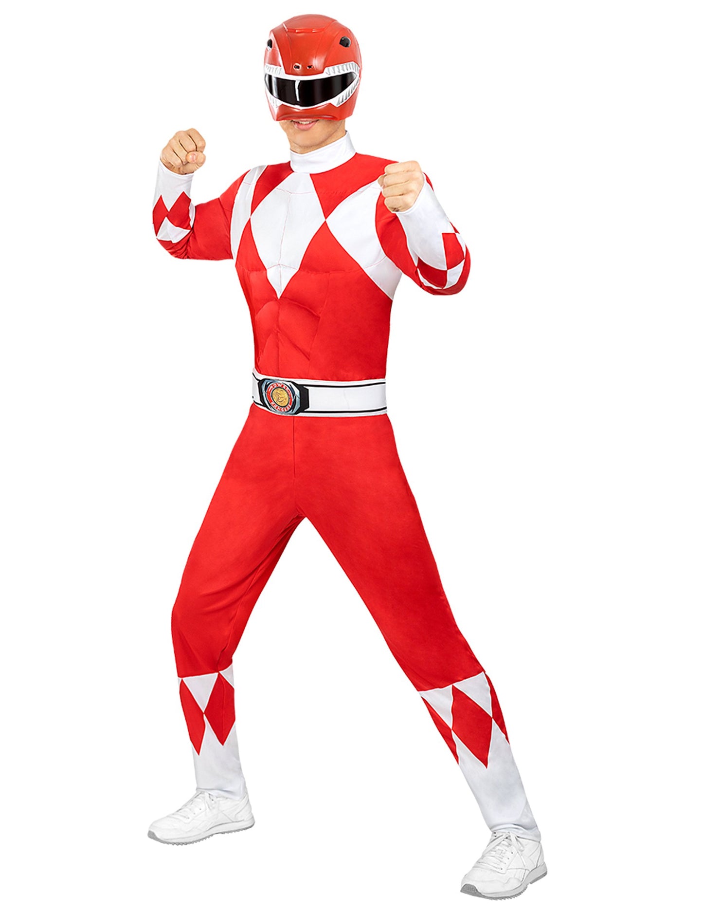 Crveni kostim Power Rangera za odrasle