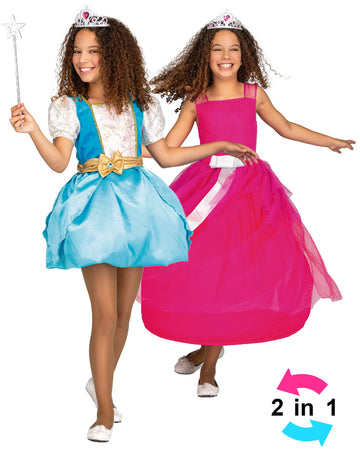 Magic Princess kostim 2 u 1 djevojci