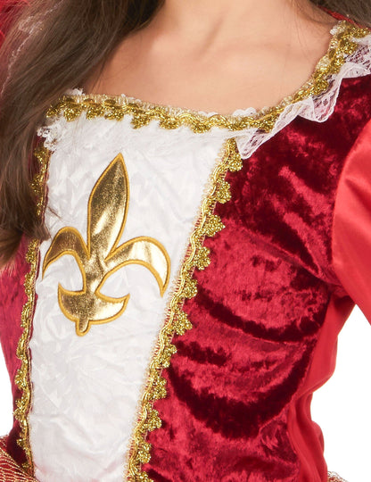 Médieval princeza kostim satenskog efekta kćer