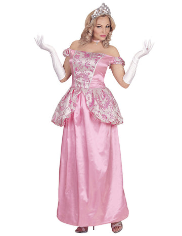 Pasle ružičasta princeza prerušena žena