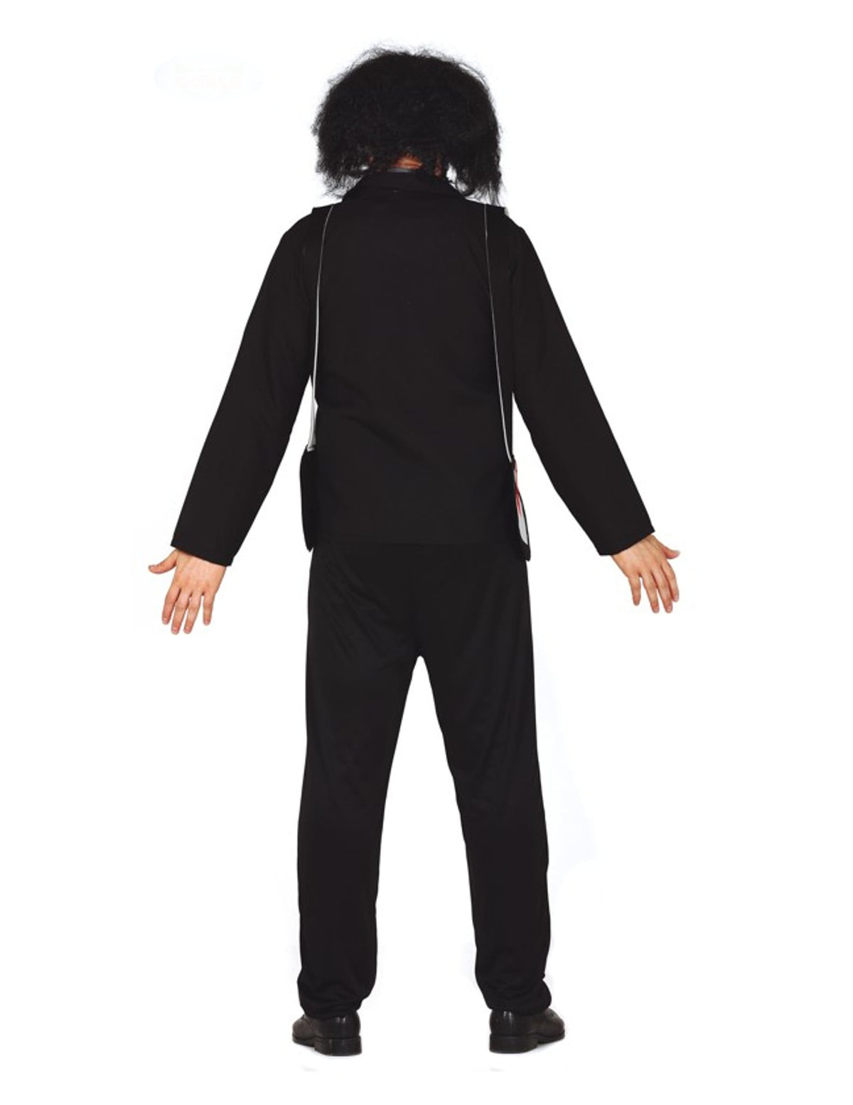 Vue de dos du déguisement de psychopathe tricycle pour homme