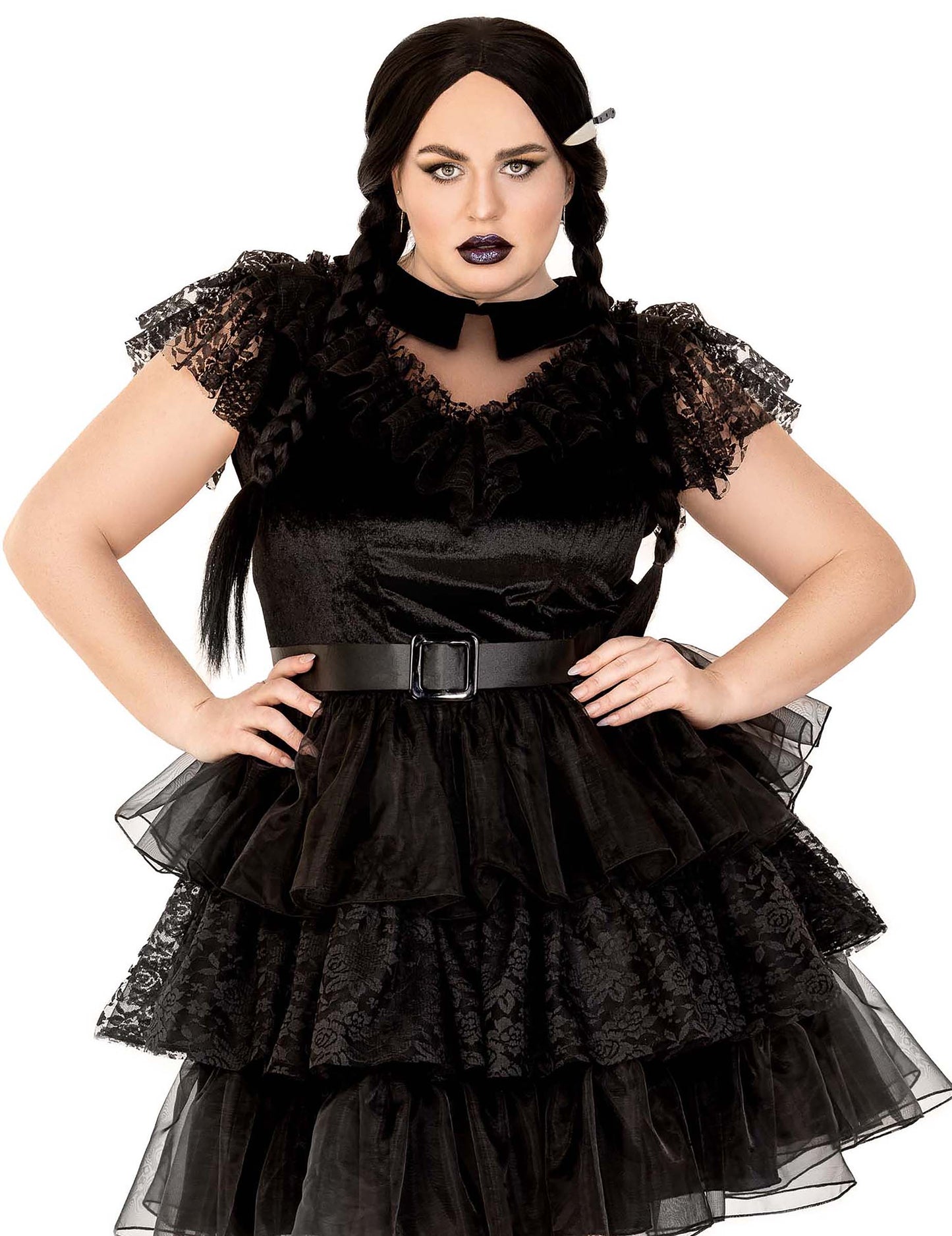 Seksi gotička buntovna prerušavanje za žene