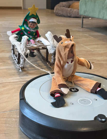 Božićni kostim soba za nestašnu lutku vilenjaka