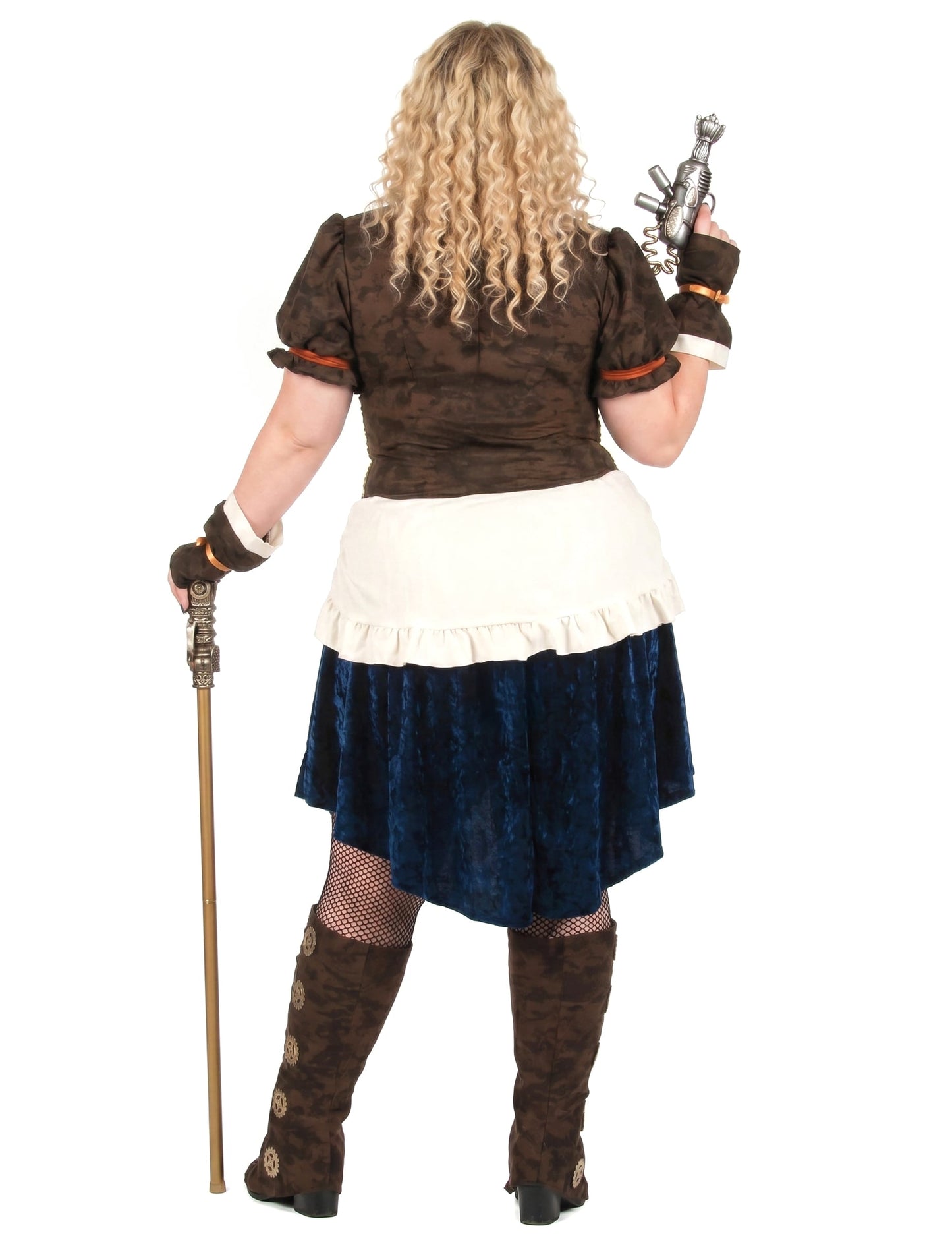 Futuristički retro prerušavanje Steampunk Žena velike veličine