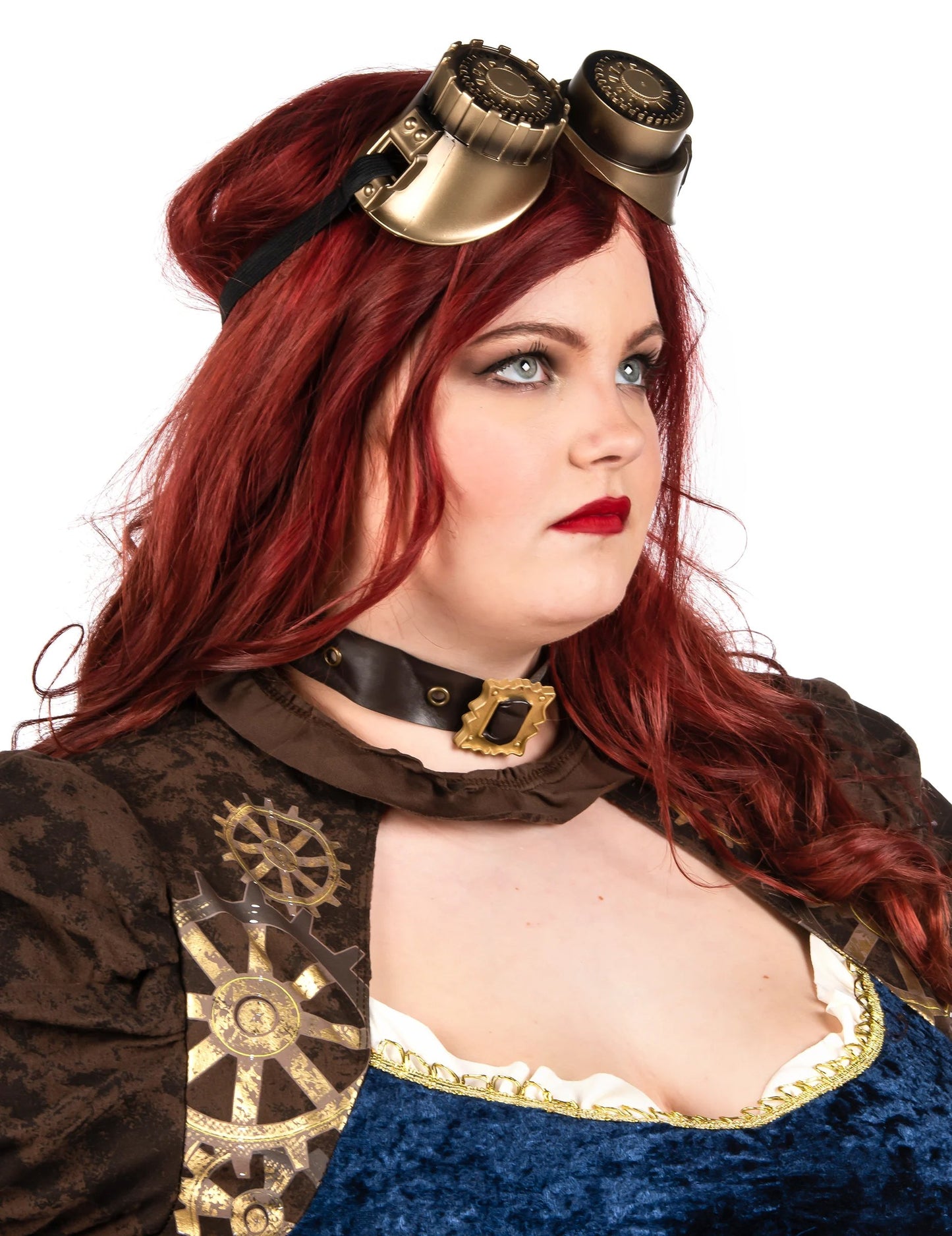 Futuristički retro prerušavanje Steampunk Žena velike veličine