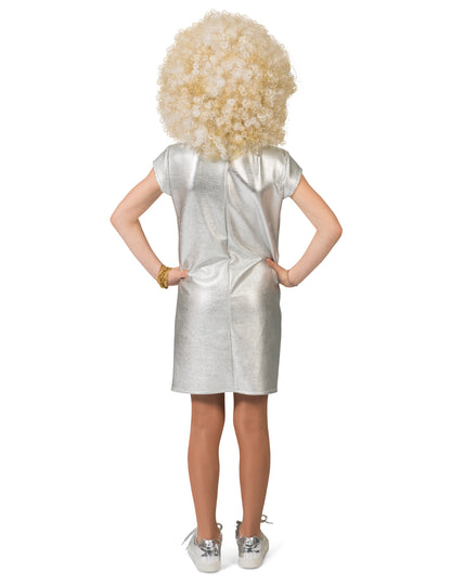 Disco djevojka srebrna haljina kostim