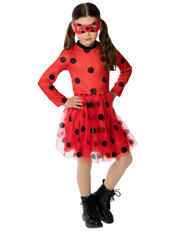 Ladybug čudesna haljina i kostim za pettiko