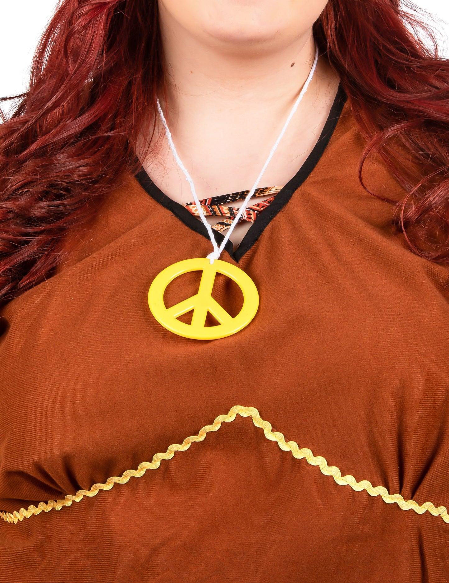 Kostim duga haljina hipi za žene, velika veličina 