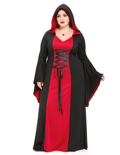 Haljina s velikim ženskim kapuljačama