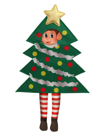 Kostim za božićno drvce za lutku Joker Elf