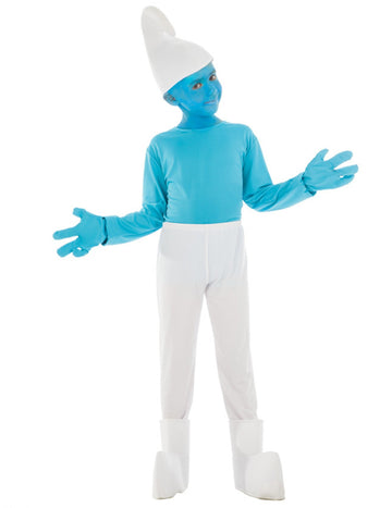 Dječji Smurf prerušen