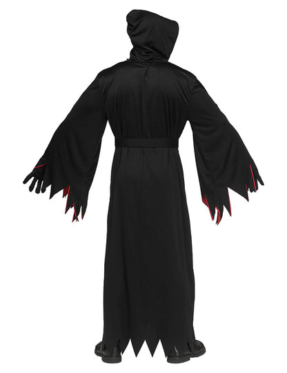 Maska za kostim Scream™ s crnom i crvenom maskom za odrasle